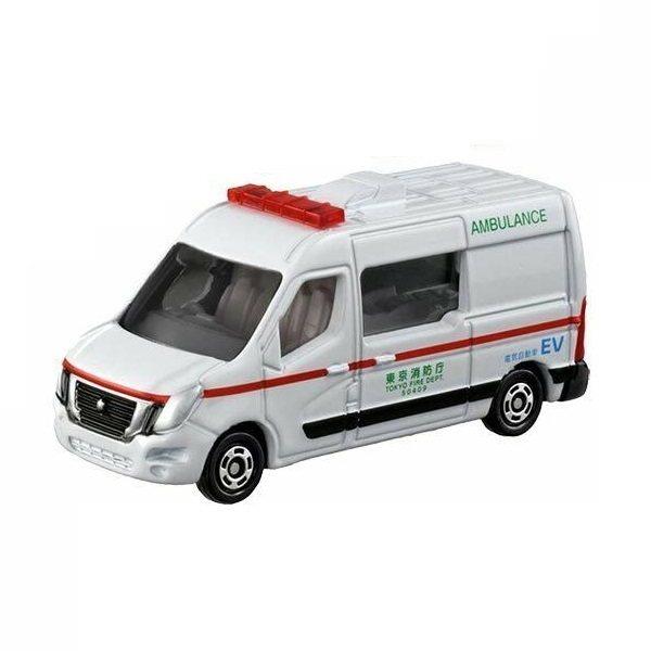 ماشین بازی تاکارا تامی مدل Nissan NV400 EV Ambulance کد 158547